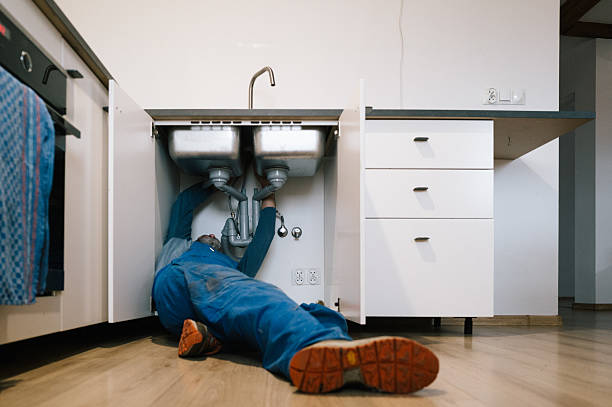 Professional Drain Cleaning technician working in Fort Branch, IN